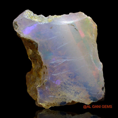 3.00 Cts Natural Ethiopian Fire Opal Fancy Rough Loose Gemstone For Jewelry 13x10x7 mm E-416