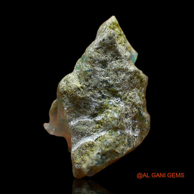 3.00 Cts Natural Ethiopian Fire Opal Loose Gemstone Fancy Rough 16x9x8 mm E-417