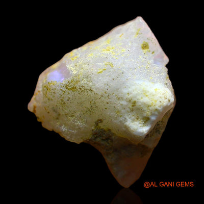3.00 Cts Natural Ethiopian Fire Opal Loose Gemstone Fancy Rough 12x11x8 mm E-418