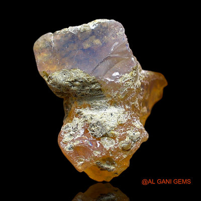 4.00 Cts Natural Ethiopian Fire Opal Loose Gemstone Fancy Rough 14x12x7 mm E-420