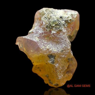 4.00 Cts Natural Ethiopian Fire Opal Loose Gemstone Fancy Rough 14x12x7 mm E-420