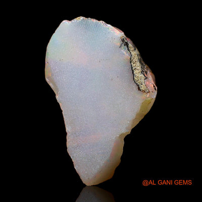 Natural Fire Opal Gemstone 4.00 Cts Loose Fancy Rough From Ethiopia 15x10x7 mm E-421