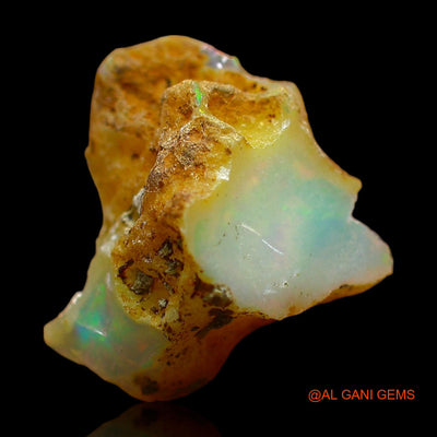3.00 Cts Unheated Ethiopian Fire Opal Loose Gemstone Fancy Rough Natural 13x12x8 mm E-423