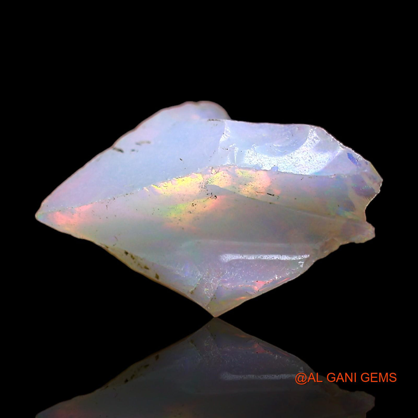 3.00 Cts Natural Ethiopian Fire Opal Fancy Rough Loose Gemstone For Jewelry 15x10x9 mm E-425