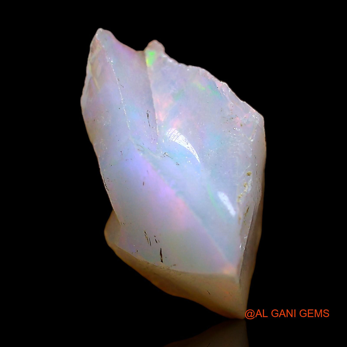 3.00 Cts Natural Ethiopian Fire Opal Fancy Rough Loose Gemstone For Jewelry 15x10x9 mm E-425