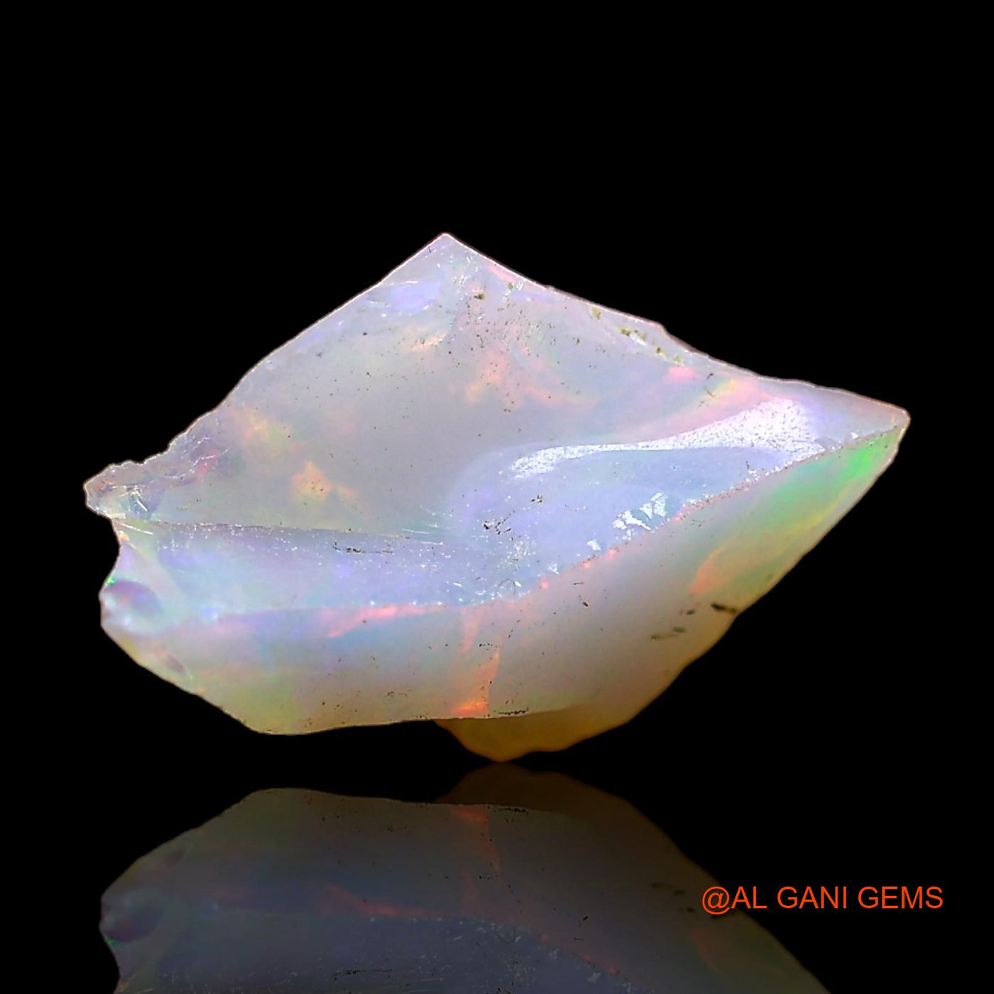 3.00 Cts Natural Ethiopian Fire Opal Fancy Rough Loose Gemstone For Jewelry 15x10x9 mm E-425