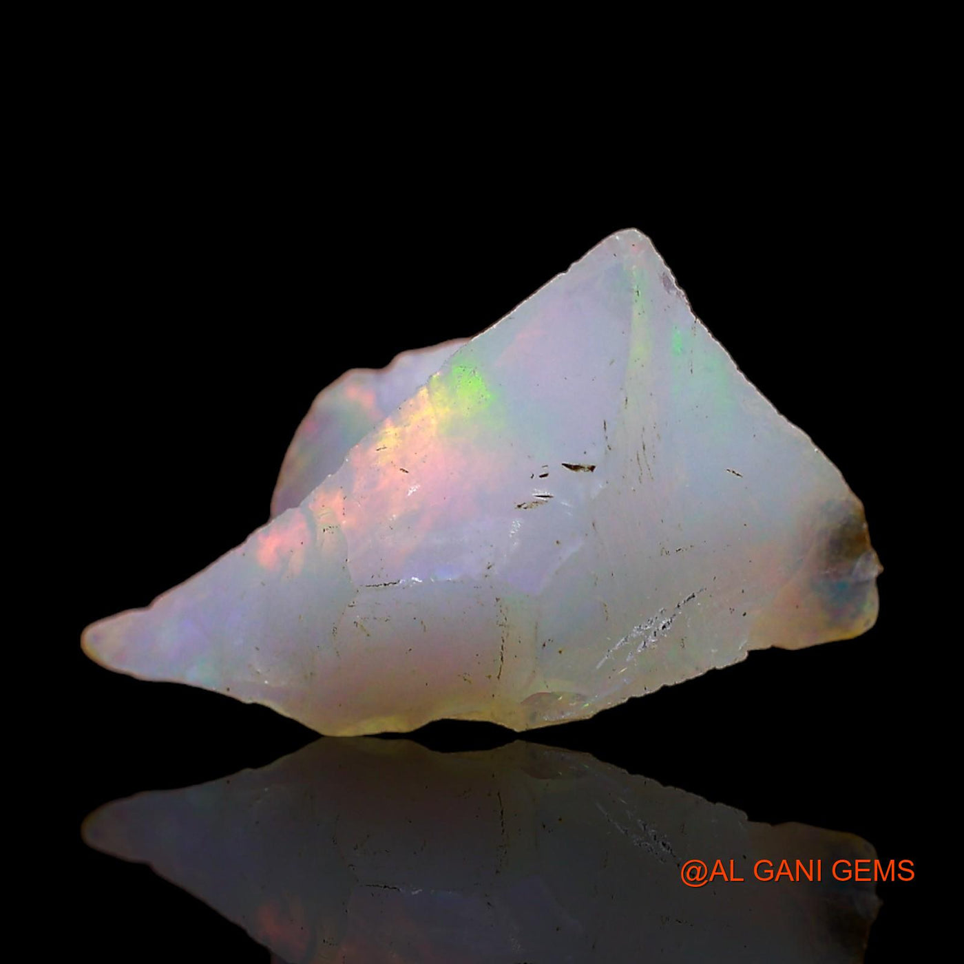 3.00 Cts Natural Ethiopian Fire Opal Fancy Rough Loose Gemstone For Jewelry 15x10x9 mm E-425