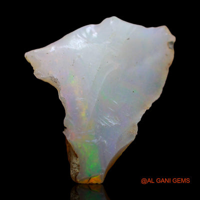 2.00 Cts Unheated Ethiopian Fire Opal Loose Gemstone Fancy Rough Natural 14x11x4 mm E-428