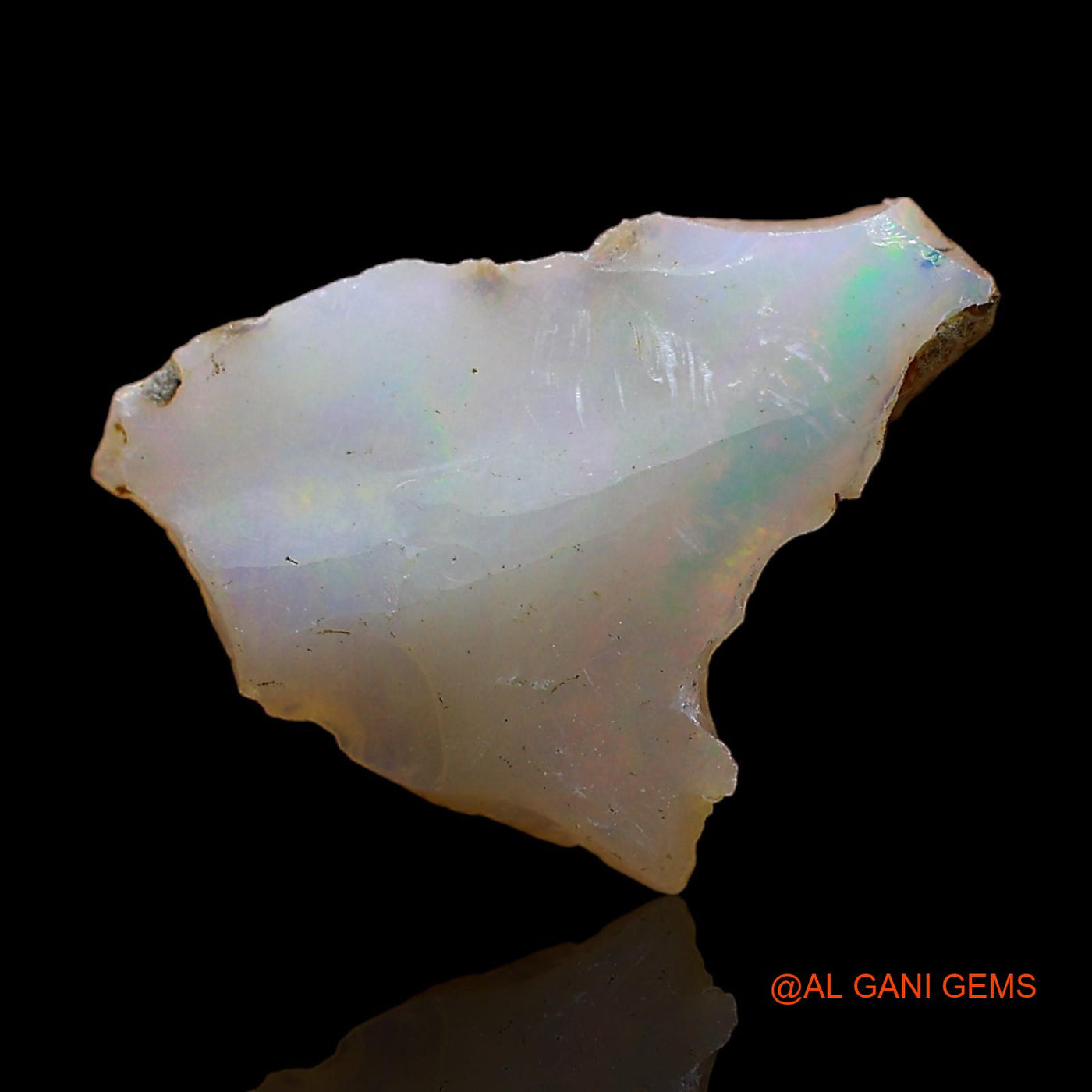 2.00 Cts Unheated Ethiopian Fire Opal Loose Gemstone Fancy Rough Natural 14x11x4 mm E-428