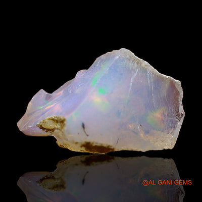3.00 Cts Unheated Ethiopian Fire Opal Loose Gemstone Fancy Rough Natural 14x9x7 mm E-429