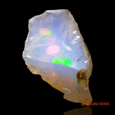 3.00 Cts Unheated Ethiopian Fire Opal Loose Gemstone Fancy Rough Natural 14x9x7 mm E-429
