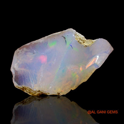 3.00 Cts Unheated Ethiopian Fire Opal Loose Gemstone Fancy Rough Natural 14x9x7 mm E-429