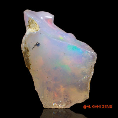 3.00 Cts Unheated Ethiopian Fire Opal Loose Gemstone Fancy Rough Natural 14x9x7 mm E-429