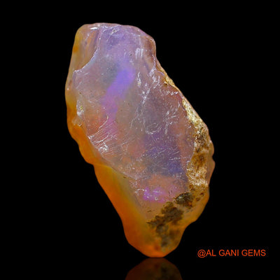 3.00 Cts Unheated Ethiopian Fire Opal Loose Gemstone Fancy Rough Natural 15x7x7 mm E-430