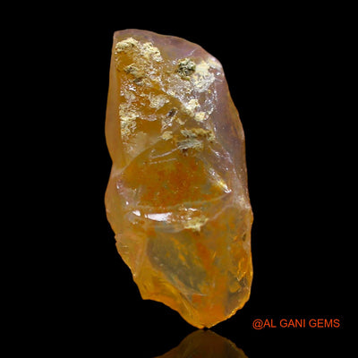 3.00 Cts Unheated Ethiopian Fire Opal Loose Gemstone Fancy Rough Natural 15x7x7 mm E-430