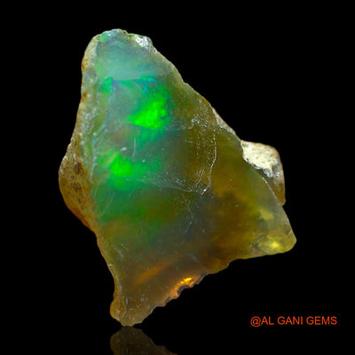 2.00 Cts Unheated Ethiopian Fire Opal Loose Gemstone Fancy Rough Natural 14x11x4 mm E-431