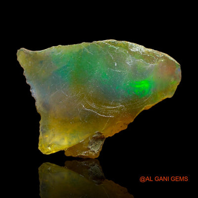 2.00 Cts Unheated Ethiopian Fire Opal Loose Gemstone Fancy Rough Natural 14x11x4 mm E-431