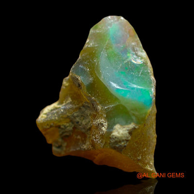 2.00 Cts Unheated Ethiopian Fire Opal Loose Gemstone Fancy Rough Natural 14x11x4 mm E-431