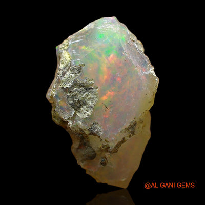 4.00 Cts Unheated Ethiopian Fire Opal Loose Gemstone Fancy Rough Natural 15x9x7 mm E-432