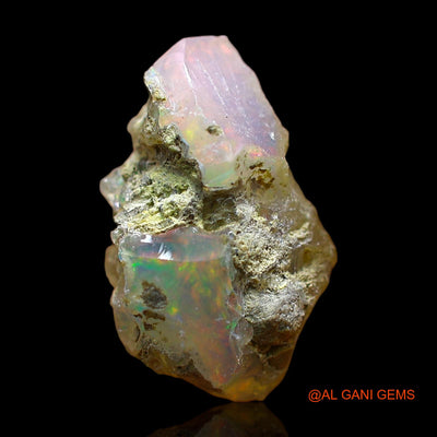 4.00 Cts Unheated Ethiopian Fire Opal Loose Gemstone Fancy Rough Natural 15x9x7 mm E-432