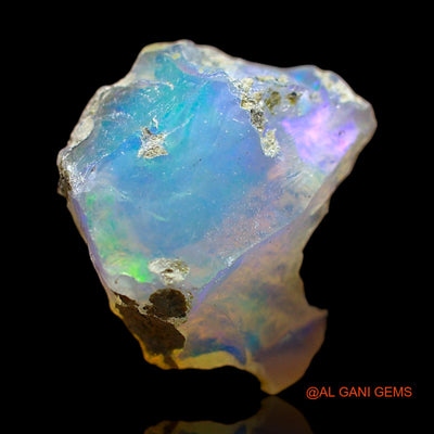 3.00 Cts Natural Ethiopian Fire Opal Loose Gemstone Fancy Rough 12x9x7 mm E-438