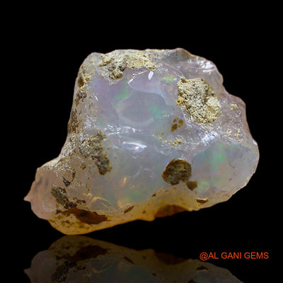 3.00 Cts Natural Ethiopian Fire Opal Loose Gemstone Fancy Rough 13x11x8 mm E-439