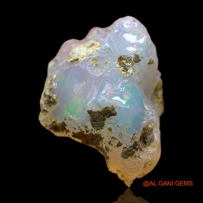 3.00 Cts Natural Ethiopian Fire Opal Loose Gemstone Fancy Rough 13x11x8 mm E-439