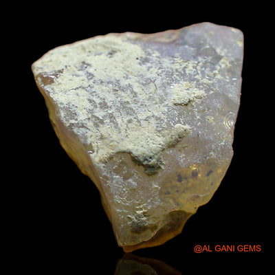 Natural Fire Opal Gemstone 3.00 Cts Loose Fancy Rough From Ethiopia 13x12x6 mm E-440