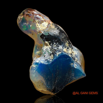 3.00 Cts Natural Ethiopian Fire Opal Loose Gemstone Fancy Rough 14x10x9 mm E-441