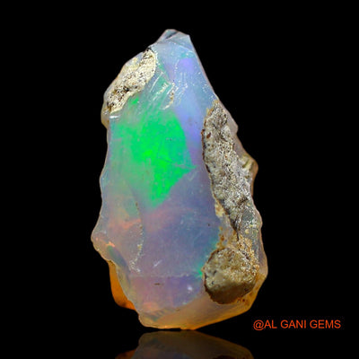 3.00 Cts Unheated Ethiopian Fire Opal Loose Gemstone Fancy Rough Natural 14x8x7 mm E-442