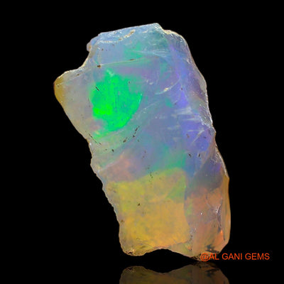 3.00 Cts Unheated Ethiopian Fire Opal Loose Gemstone Fancy Rough Natural 14x8x7 mm E-442