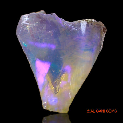 Natural Fire Opal Gemstone 2.00 Cts Loose Fancy Rough From Ethiopia 12x10x7 mm E-445