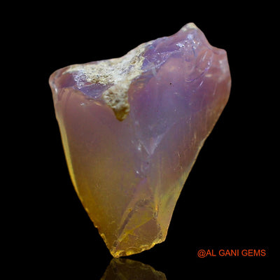 Natural Fire Opal Gemstone 2.00 Cts Loose Fancy Rough From Ethiopia 12x10x7 mm E-445