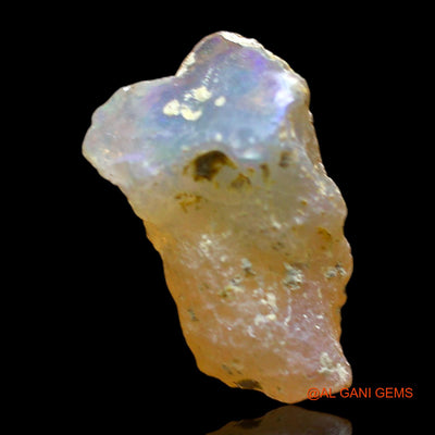 2.00 Cts Natural Ethiopian Fire Opal Loose Gemstone Fancy Rough 14x9x8 mm E-447