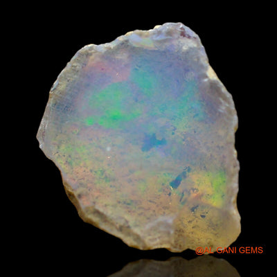 Natural Untreated Fire Opal Loose Gemstone Fancy Rough From Ethiopia 2.00 Cts 12x10x5 mm E-457