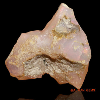 Natural Untreated Fire Opal Loose Gemstone Fancy Rough From Ethiopia 5.00 Cts 15x11x10 mm E-45