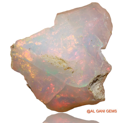 Natural Untreated Fire Opal Loose Gemstone Fancy Rough From Ethiopia 5.00 Cts 15x11x10 mm E-45