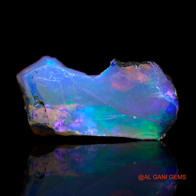 3.00 Cts Natural Ethiopian Fire Opal Fancy Rough Loose Gemstone For Jewelry 15x6x6 mm E-461