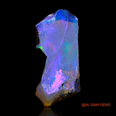 3.00 Cts Natural Ethiopian Fire Opal Fancy Rough Loose Gemstone For Jewelry 15x6x6 mm E-461