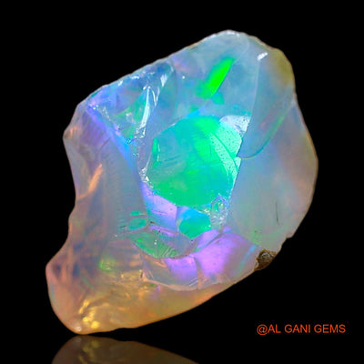 Natural Fire Opal Gemstone 2.00 Cts Loose Fancy Rough From Ethiopia 13x8x7 mm E-464