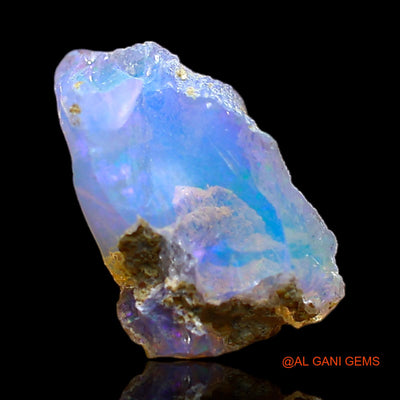 Natural Untreated Fire Opal Loose Gemstone Fancy Rough From Ethiopia 3.00 Cts 12x9x7 mm E-465