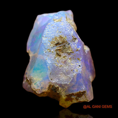 Natural Untreated Fire Opal Loose Gemstone Fancy Rough From Ethiopia 3.00 Cts 12x9x7 mm E-465