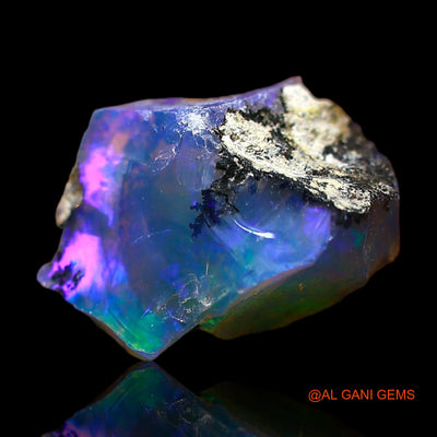 Natural Untreated Fire Opal Loose Gemstone Fancy Rough From Ethiopia 3.00 Cts 12x8x7 mm E-468