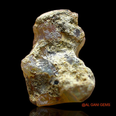2.00 Cts Natural Ethiopian Fire Opal Loose Gemstone Fancy Rough 12x9x7 mm E-470