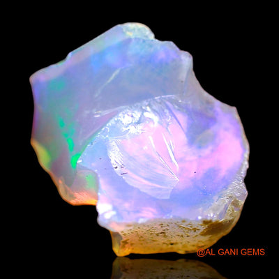 2.00 Cts Unheated Ethiopian Fire Opal Loose Gemstone Fancy Rough Natural 10x9x5 mm E-471