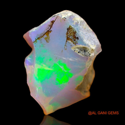 2.00 Cts Unheated Ethiopian Fire Opal Loose Gemstone Fancy Rough Natural 10x9x5 mm E-471