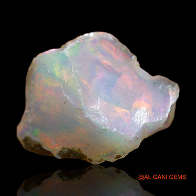2.00 Cts Natural Ethiopian Fire Opal Loose Gemstone Fancy Rough 13x10x6 mm E-476