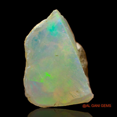 Natural Fire Opal Gemstone 2.00 Cts Loose Fancy Rough From Ethiopia 10x8x6 mm E-480