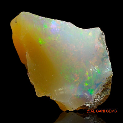 2.00 Cts Natural Ethiopian Fire Opal Fancy Rough Loose Gemstone For Jewelry 13x10x6 mm E-481