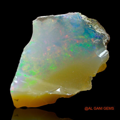 2.00 Cts Natural Ethiopian Fire Opal Fancy Rough Loose Gemstone For Jewelry 13x10x6 mm E-481